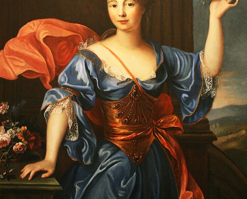 Portrait of Charlotte de Vauban, Marshal daughter
